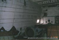 SRN4 Swift (GH-2004) being taken to the Hovercraft Museum